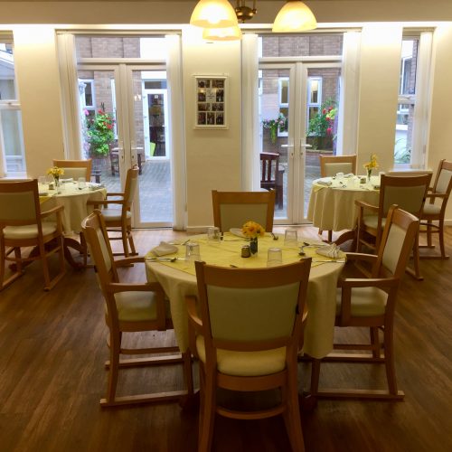 St Mary's Nursing Home Dining Area